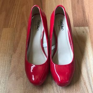 Slightly used red heels!